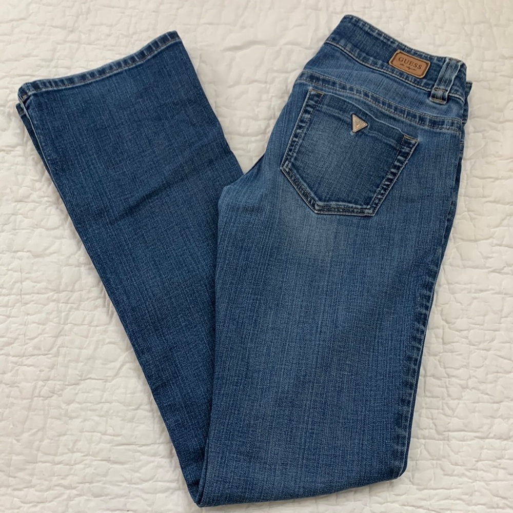 Guess “Daredevil” boot cut jeans